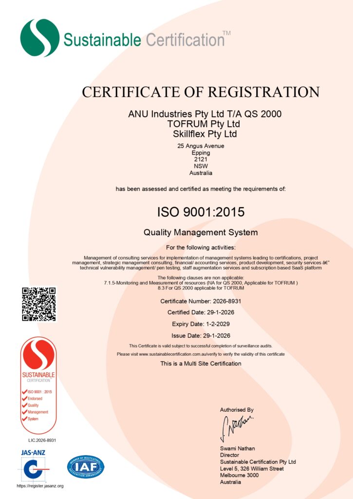 ISO9001 2015-Exp 2029 - 1